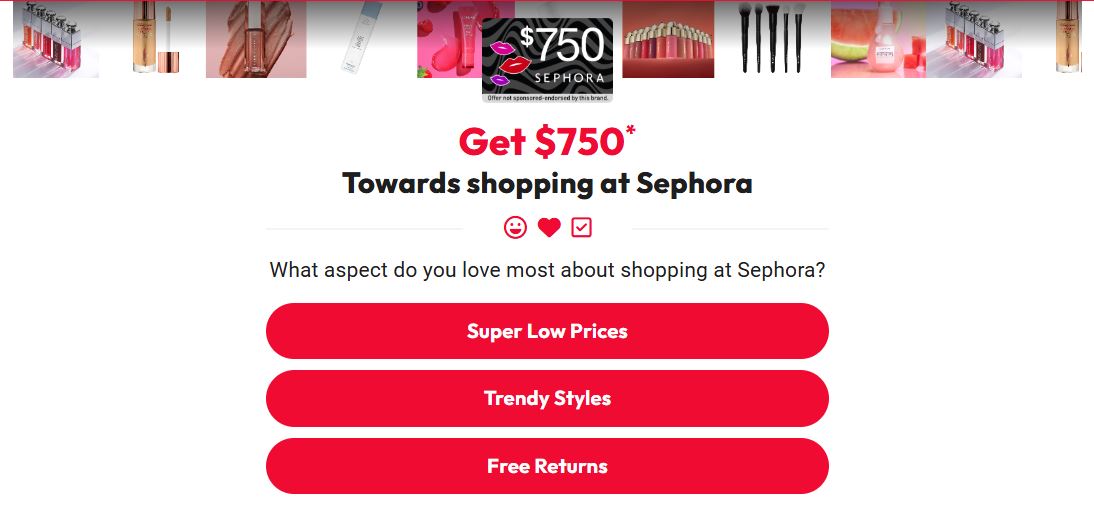 Get 0 Towards Shopping at Sephora – Your Beauty Dreams Come True!